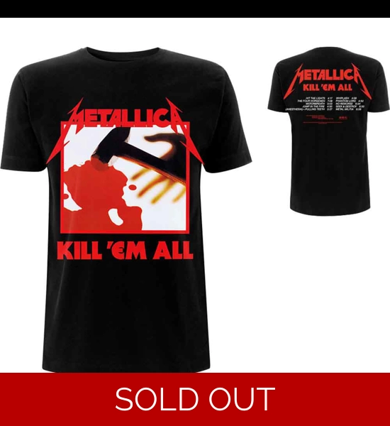 Metallica - Kill'em All Tracks T-Shirt